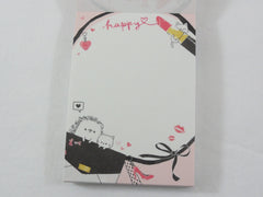 Cute Kawaii Crux Hedgehog Secret Dresser Mini Notepad / Memo Pad - Stationery Designer Paper Collection