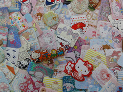 Grab Bag Stickers: 40 pcs Sanrio My Melody, Purin, Little Twin Stars, Hello Kitty, Pochacco, Keroppi, Kuromi, Tuxedosam, Cinnamoroll destash lot pre-owned