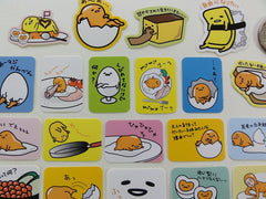 Sanrio Gudetama Egg Flake Sack Stickers - 25 pcs