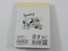 Cute Kawaii Snoopy Cafe Mini Notepad / Memo Pad - Stationery Designer Writing Paper Collection