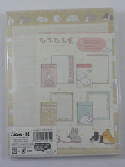 Cute Kawaii San-X Mofutanzu Marshmallow Rabbit Bunny Letter Set Pack - A - Stationery Writing Paper Envelope Penpal Rare Collectible