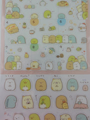 Cute Kawaii San-X Sumikko Gurashi Friend Fun Time Sticker Sheet 2018 - A - for Planner Journal Scrapbook Craft