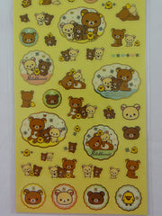 Cute Kawaii San-X Rilakkuma Classics Sticker Sheet - D - for Journal Planner Craft