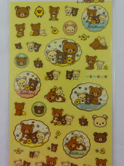 Cute Kawaii San-X Rilakkuma Classics Sticker Sheet - D - for Journal Planner Craft