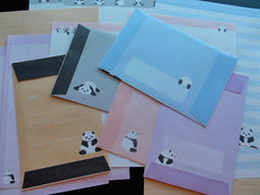 Kawaii Cute Q-Lia Panda Letter Sets