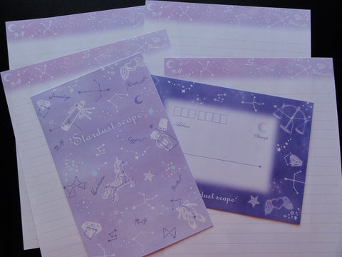 Kamio Space Horoscope Stars Stardust Scope Letter Sets