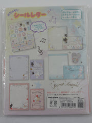 Cute Kawaii Kamio Star Secret Cat Rabbit Letter Set Pack - Rare - Stationery Writing Paper Envelope Penpal