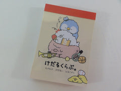 Kawaii Cute Kamio Stacked Penguin Pig Animals Mini Notepad / Memo Pad