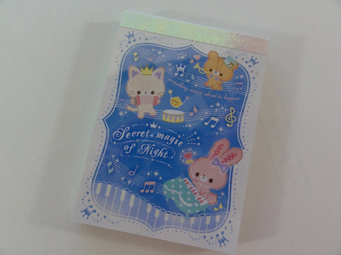 Kawaii Cute Q-Lia Secret Magic of Night Sky Stars Animals Mini Notepad / Memo Pad