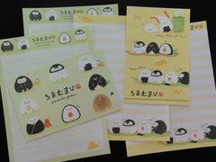 Kawaii Cute Kamio Cororin Musubi Japan Sushi Letter Sets - C