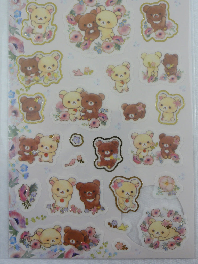 Cute Kawaii San-X Rilakkuma Bear Sticker Sheet 2018 - B - for Planner –  Alwayz Kawaii