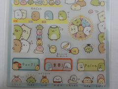 Cute Kawaii San-X Sumikko Gurashi Study Time Sticker Sheet 2016 - for Planner Journal Scrapbook Craft