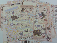 San-X Sentimental Circus Piano Letter Paper + Envelope Theme Set