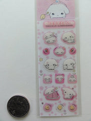 Kawaii Cute San-X Buru Buru Dog Small Sticker Sheet - Pink