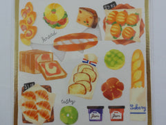 Cute Kawaii Mind Wave Weekend Market Series - Bread Deli Bakery Sticker Sheet - for Journal Planner Craft
