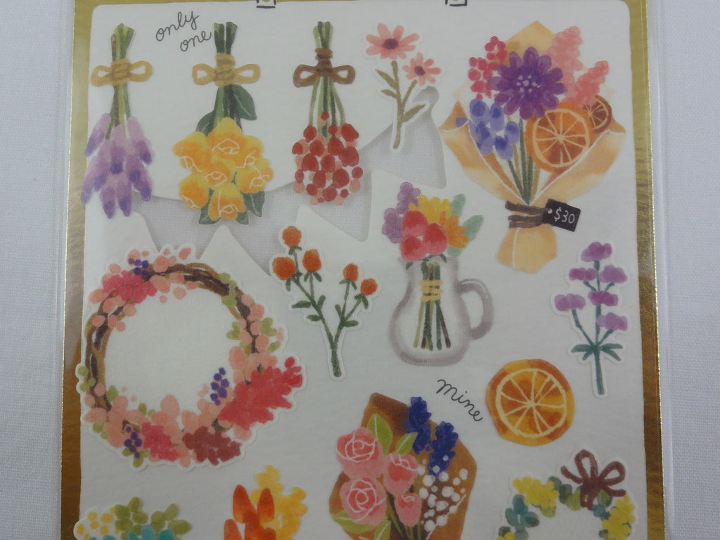 Bouquet of Flowers Sticker Sheet