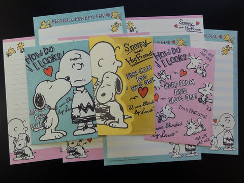 z Peanuts Snoopy Letter Sets - B