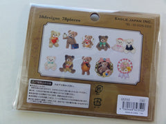 Cute Kawaii Teddy Bear Photo Stickers Sack - A