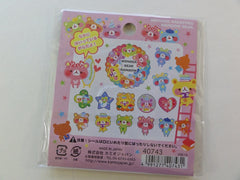 Cute Kawaii Kamio Wonder Bear Rainbow Stickers Sack - Vintage