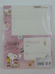 Cute Kawaii Peanuts Snoopy Letter Set Pack - Stationery Writing Paper Penpal