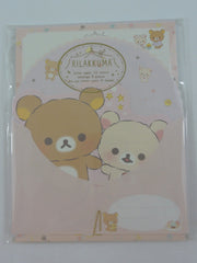Cute Kawaii San-X Rilakkuma Pajama Party Letter Set Pack  - Stationery Writing Paper Envelope