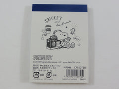 Cute Kawaii Snoopy Music Mini Notepad / Memo Pad - Stationery Designer Writing Paper Collection