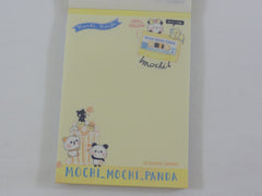 Cute Kawaii Kamio Mochi Panda Mini Notepad / Memo Pad - M - Stationery Designer Writing Paper Collection