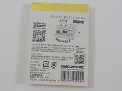Cute Kawaii Kamio Mochi Panda Mini Notepad / Memo Pad - M - Stationery Designer Writing Paper Collection