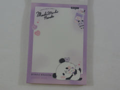 Cute Kawaii Kamio Mochi Panda Mini Notepad / Memo Pad - N - Stationery Designer Writing Paper Collection