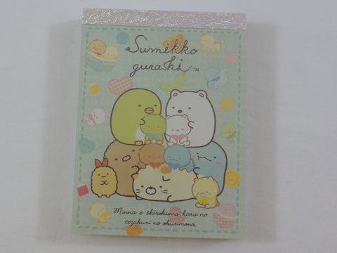 Cute Kawaii San-X Sumikko Gurashi Mini Me Mini Notepad / Memo Pad - C - 2018