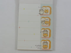 Kawaii Cute San-X Coro nya Cat Mini Notepad / Memo Pad - E - Note Writing Stationery Designer Collectible