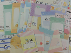 Cute Kawaii 20 Cat Hamster Hedgehog Seal Rabbit Cafe MINI Letter Paper + Envelope Theme Set
