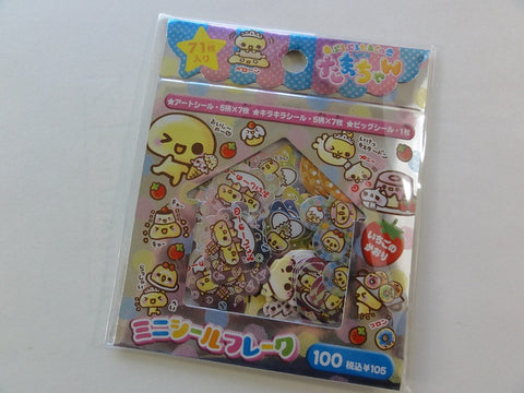 Cute Kawaii Japan Natto Stickers Sack - Vintage