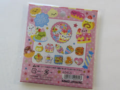 Cute Kawaii Kamio Happy Foods Stickers Flake Sack - Vintage