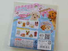 z Cute Kawaii Mind Wave Wonder Close Friend Dog Puppies Photo Stickers Flake Sack