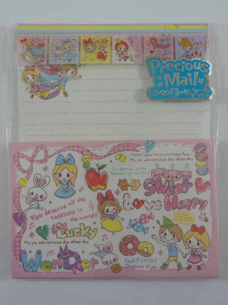 Cute Kawaii Kamio Sweet Princess Fairy Tale Letter Set Pack - Vintage Rare VHTF - Stationery Writing Paper Penpal Collectible