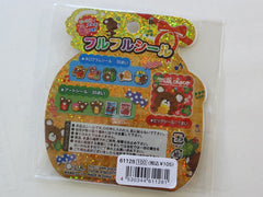 Cute Kawaii Q-Lia Milk Choco Bear Flake Stickers Sack - A