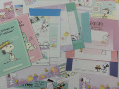 Cute Kawaii Snoopy Peanuts Writing Letter Paper + Envelope Stationery Theme Set