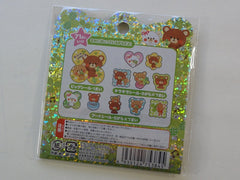 Cute Kawaii Crux Bear is Looking Flake Stickers Sack - B