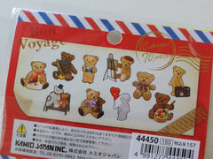 Cute Kawaii Kamio Teddy Bear Photo Stickers Sack