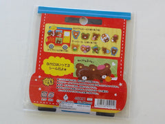 Cute Kawaii Pool Cool Daily Joyful Friends Bear Stickers Flake Sack - Vintage
