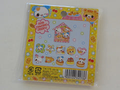 Cute Kawaii Pastry Bakery Rabbit Animal Friends Stickers Sack C - Vintage