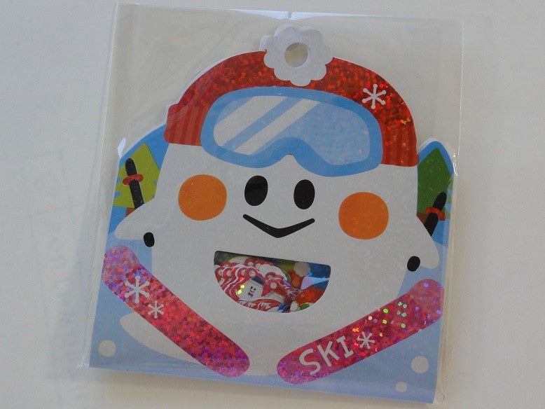 Cute Kawaii Q-Lia Ski Ghost Winter Snow Stickers Flake Sack - Vintage –  Alwayz Kawaii