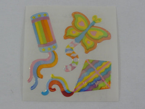 Sandylion Kites Pearly / Opalescent Sticker Sheet / Module - Vintage & Collectible