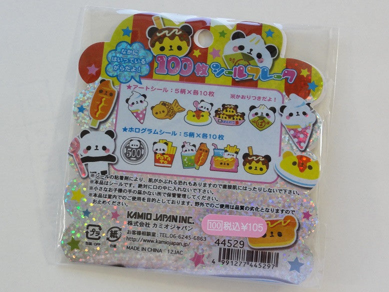 Cute Kawaii Kamio Mochi Panda Sticker Flakes Sack - for Journal Planne –  Alwayz Kawaii