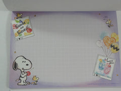 Cute Kawaii Snoopy 4 x 6 Inch Notepad / Memo Pad - Stationery Designer Paper Collection