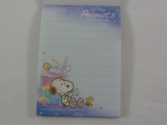 Cute Kawaii Snoopy Rainbow Drink Mini Notepad / Memo Pad - Stationery Designer Writing Paper Collection