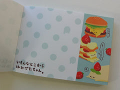 Kawaii Cute Crux Sweet Strawberry Cream Puff Cheese Mini Notepad / Memo Pad