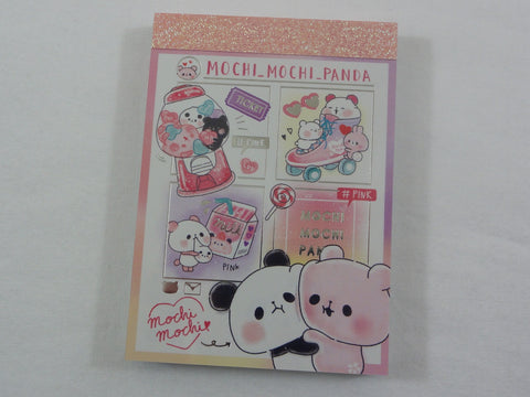 Kawaii Cute Kamio Mochi Panda Mini Notepad / Memo Pad - P - Stationery Designer Writing Paper Collection