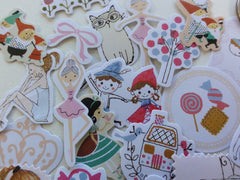z Cute Kawaii Shinzi Katoh Fairy Tale Story Flake Stickers
